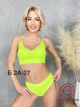 Комплект белья с женским топом и трусами - Bruno фото 7