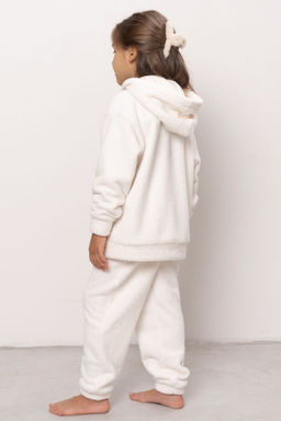 Толстовка детская из теплой плюшевой ткани 6711K-35024.1H-121 - Almando melado фото 6