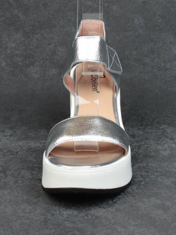 08-QL6989-1B WHITE Босоножки женские (натуральная кожа)