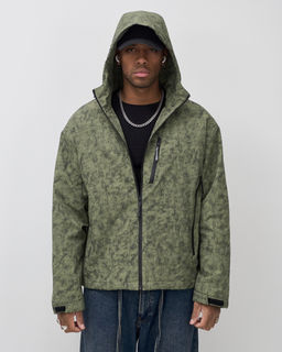 Куртка спортивная MTFORCE мужская весна-осень хаки  фото 2