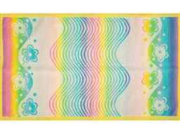 6с104.411ж1 Лето (св.радужка) Полотенце махровое 67х40см