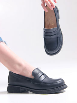 Лоферы туфли 175.патрицияbl. черный