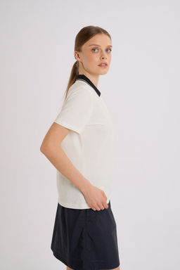 Поло Белый ANTA TRN-ESSENTIAL SS Polo  фото 4