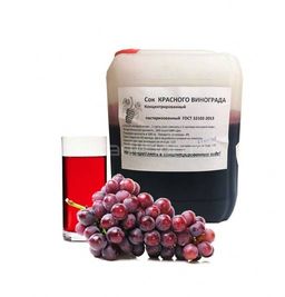 Сок концентрированный виноградный красный (канистра 5кг)