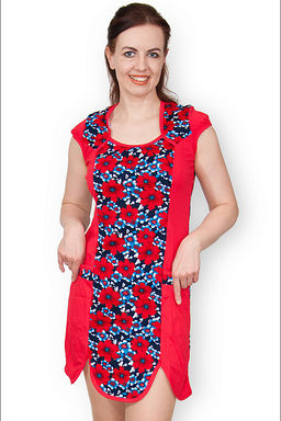 Туника трикотажная с карманами (189-8)