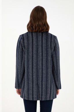 Женское темно-синее пальто Stash - U.s. polo assn фото 5