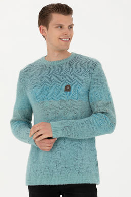 Мужской мятный свитер - U.s. polo assn фото 17