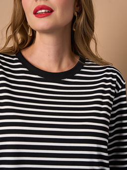 Футболка 0087-18а_У черный кристалл - Aquarell фото 6