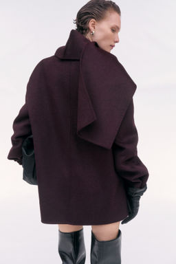 Abrigo artesanal en mezcla de lana - H&m фото 5