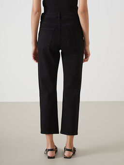 Straight Fit Kad?n Jean Pantolon
