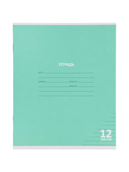 Компл тетр из 10шт 12л лин КПК "Пастель", обл мел карт, блок №2, 5 видов 10991548