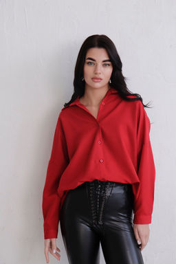 Рубашка удлинённая свободного силуэта - Martichelli фото 26