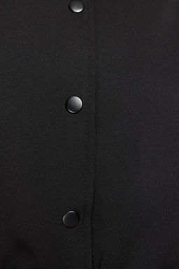 TRENDYOLMILLA Ekru Crop Ince Bomber Mont TWOSS24MO00032 фото 23