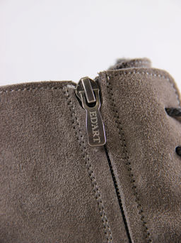 Босоногие ботинки 351.NATAbl.Серый замок замша/байка