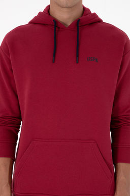 Erkek Koyu Frambuaz Basic Sweatshirt Sepette S_rpriz _ndirim - U.s. polo assn фото 6