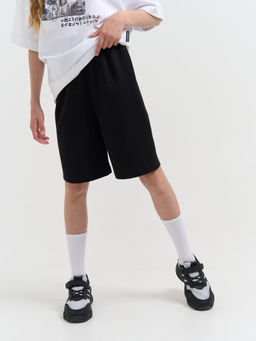 Шорты бермуды Черные 7+ - Bungly фото 10