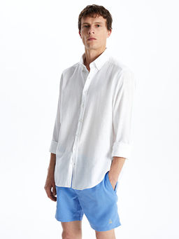 K?sa Boy Bask?l? Erkek Deniz ?ortu