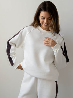 MY Свитшот жен. с/н с лампасами СН016  фото 7