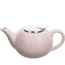 28680-3 Заварочный чайник керамика БЕЖЕВЫЙ 800 мл LR (х24) - Mayer&boch фото 2