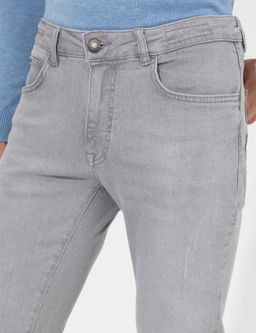 A__k Gri Slim Fit Jean Pantolon