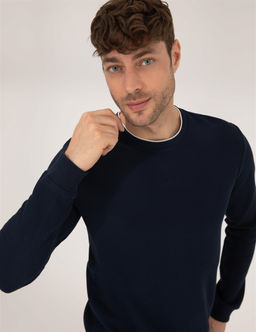Lacivert Sweatshirt