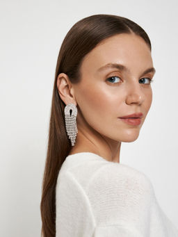 CONCEPT CLUB /  Серьги жен. Waterfall серебристый