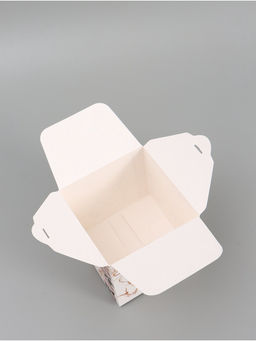 Цена за 3 шт. Коробка подарочная складная, упаковка, «8 марта, золотой», 12×12×12 см
