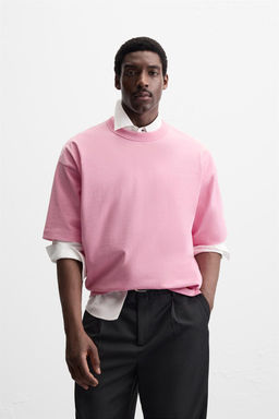 HEAVYWEIGHT WASHED T-SHIRT - Zara фото 2