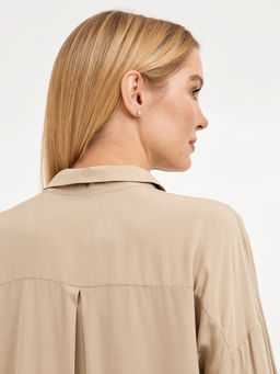 рубашка женская базовая из вискозы - Glenfield фото 7