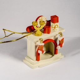 Елочная игрушка - Камин 1013 S - Idh фото 5