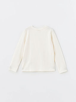 Bisiklet Yaka K?z ?ocuk Ti??rt - Waikiki фото 2