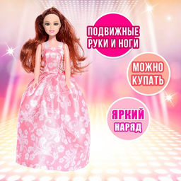 Кукла-модель Рита в платье, МИКС - Simaland фото 8