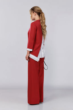 Костюм DOGGI 2904 красный+молочный  фото 2