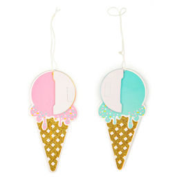 Цена за 2 шт. Декор подвеска Мороженое, МИКС - Simaland фото 6