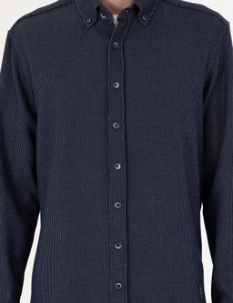 Lacivert _izgili Regular Fit Uzun Kollu G_mlek - Pierre cardin фото 6