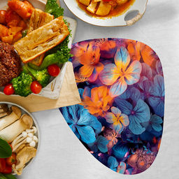 Сервировочная салфетка капля 45х35,5см Цветы (Россия) - Домашняя мода фото 2