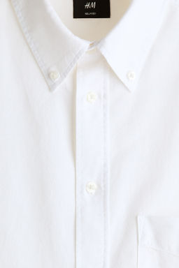 Camisa Oxford Relaxed Fit - H&m фото 5