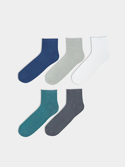 D?z Erkek Soket ?orap 5li