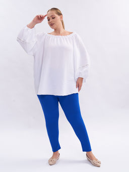Леггинсы из вискозы LL13003BLU08