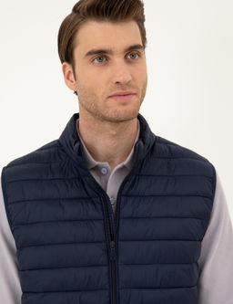 Lacivert Dolgulu Ultra Hafif _i_me Yelek - Pierre cardin фото 2