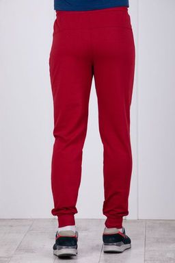 Брюки спортивные 
 3.MM114B-бордовый
