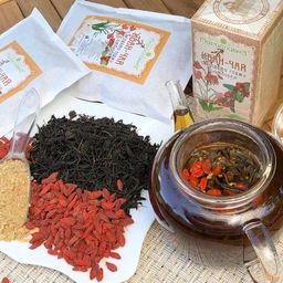 Иван-чай С ягодами годжи и имбирём