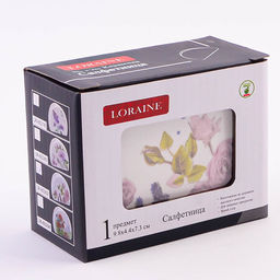 60262 Салфетница Розовый сад доломит LR (х60) - Mayer&boch фото 3