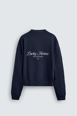 SUDADERA CREWNECK ESTAMPADO CABALLO / Marino - Zara фото 2
