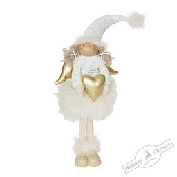 Девочка-ангел Золотое сердце 19х17х60 см