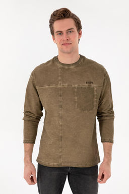 Скидка толстовка мужского хаки в корзине - U.s. polo assn фото 8