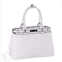 Сумка женская кожаная 98068 white Velina Fabbaino-Safenta/30 в Новосибирске