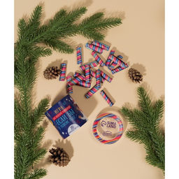 Тубус новогодних пожеланий «Игра для веселой компании», 20 свитков, 7×7 см