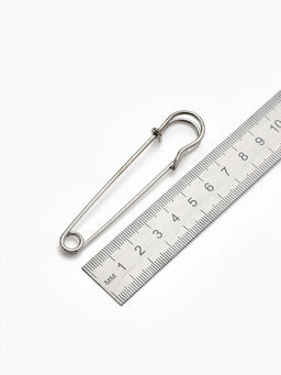 Цена за 2 шт. Булавка 8?1.5 см (набор 2 шт.), СМ-208, серебра