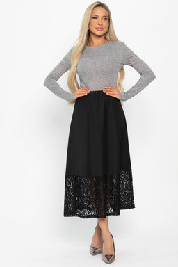 Юбка с кружевом Элегия - Lt collection фото 18